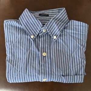 A&F Blue Striped Men's Shirt